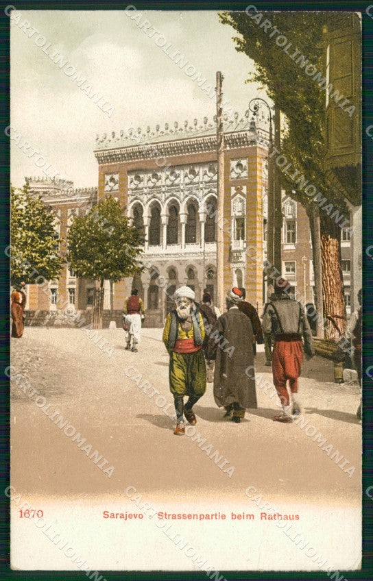 Bosnia Sarajevo cartolina QZ9256 – fronte