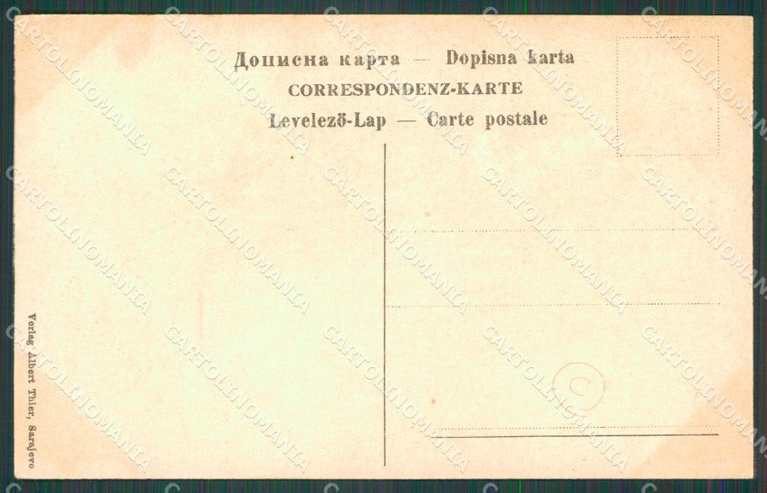 Bosnia Sarajevo cartolina QZ9256 – retro
