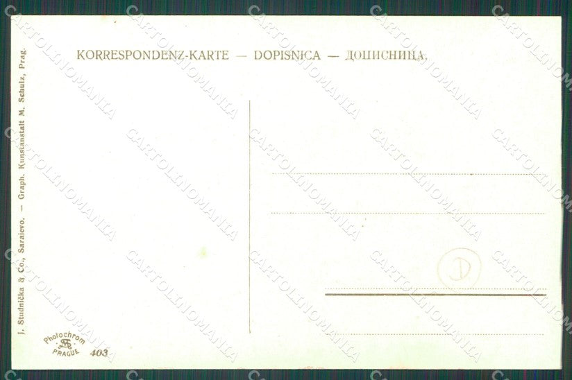 Bosnia Erzegovina Sarajevo Carsija Mercato cartolina QZ9271 – retro