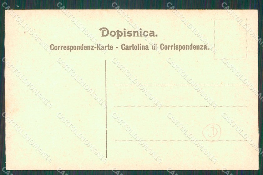 Croazia Spalato Mulaken Costumi cartolina QZ9272 – retro