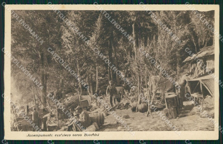 Gorizia Sagrado Militari cartolina QZ9275 – fronte