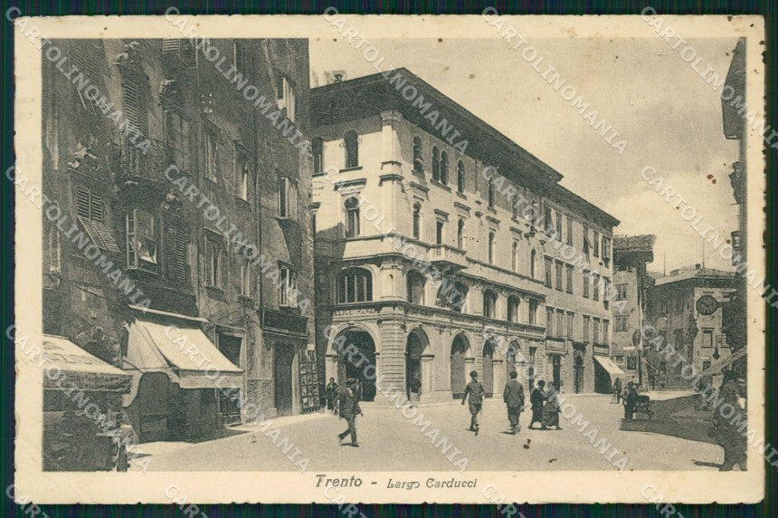 Trento Città PIEGA cartolina QZ9322 – fronte