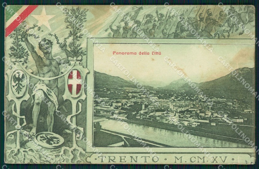 Trento Città cartolina QZ9324 – fronte