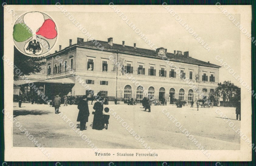 Trento Città Stazione cartolina QZ9328 – fronte