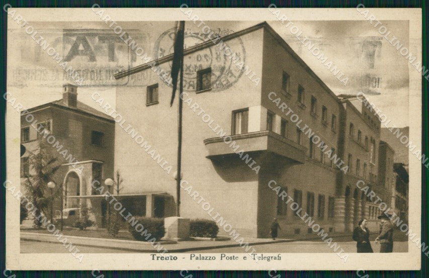 Trento Città Poste cartolina QZ9335 – fronte