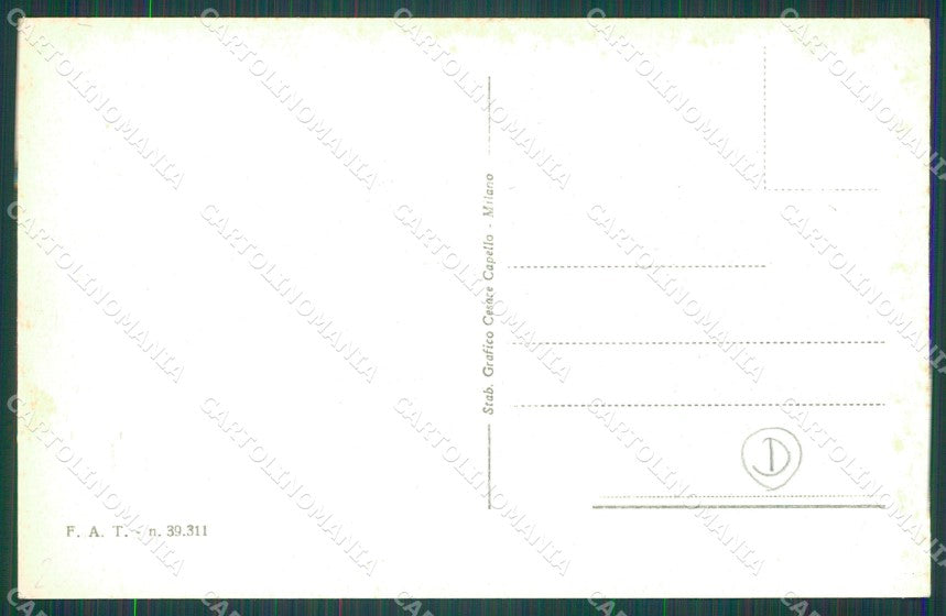 Trento Città Stazione cartolina QZ9336 – retro