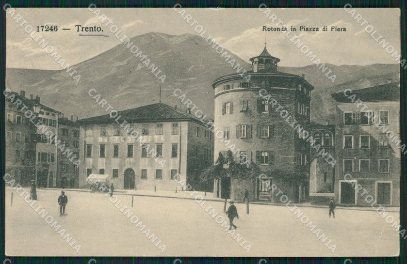Trento Città STRAPPINO PIEGA cartolina QZ9339 – fronte