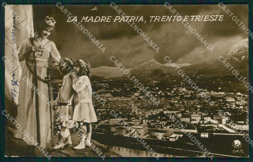 Trento Città Madre Patria Foto cartolina QZ9342 – fronte