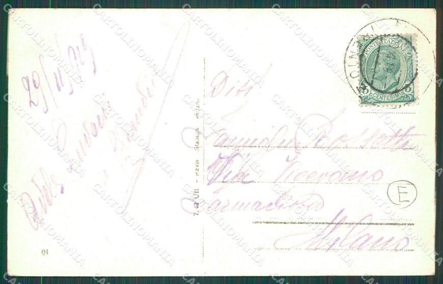 Trento Città cartolina QZ9345 – retro