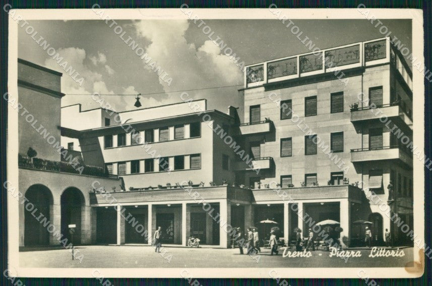 Trento Città STRAPPINI PIEGHINA Foto cartolina QZ9363 – fronte