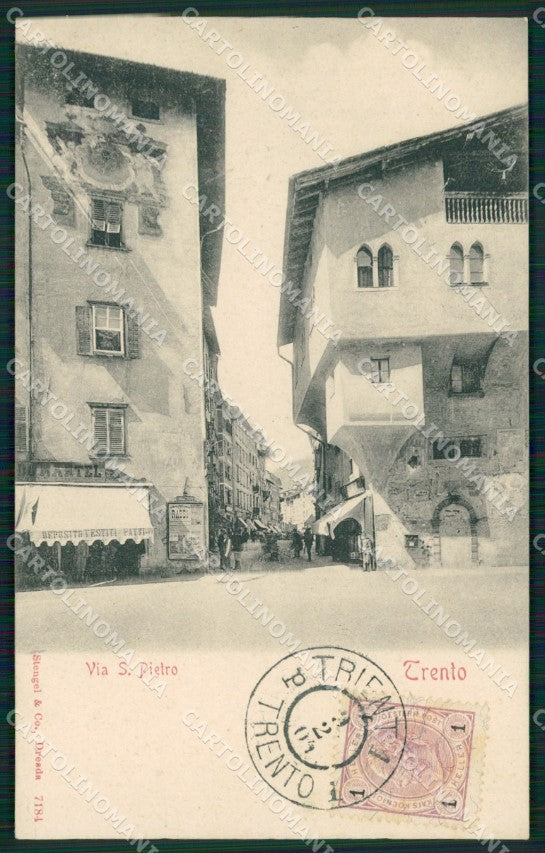 Trento Città cartolina QZ9381 – fronte