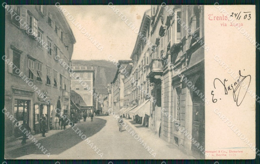 Trento Città cartolina QZ9388 – fronte
