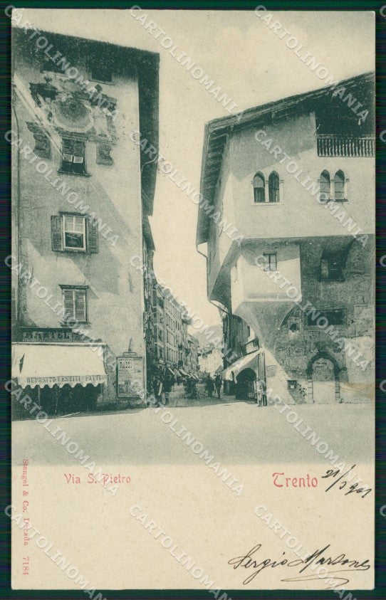 Trento Città cartolina QZ9391 – fronte