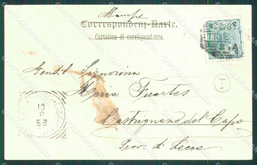 Trento Città cartolina QZ9391 – retro