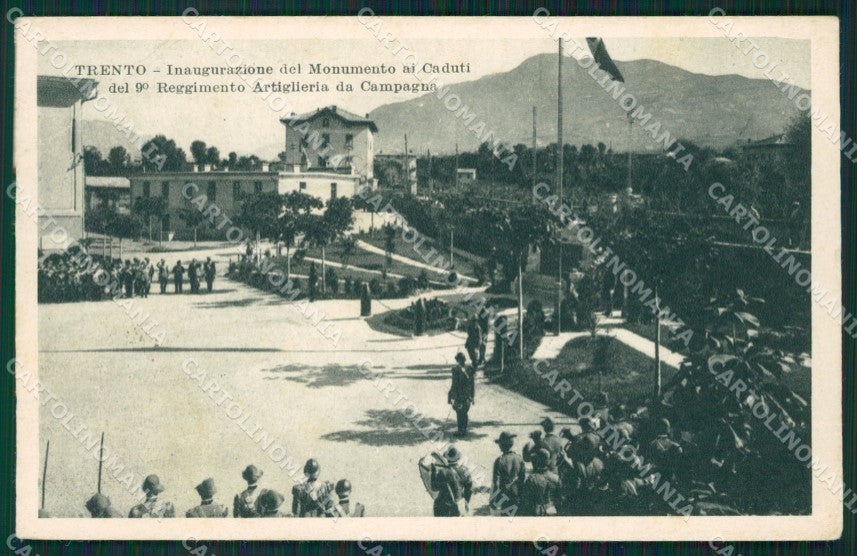 Trento Città Militari cartolina QZ9398 – fronte