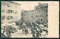 Trento Città Mercato cartolina QZ9404 – fronte