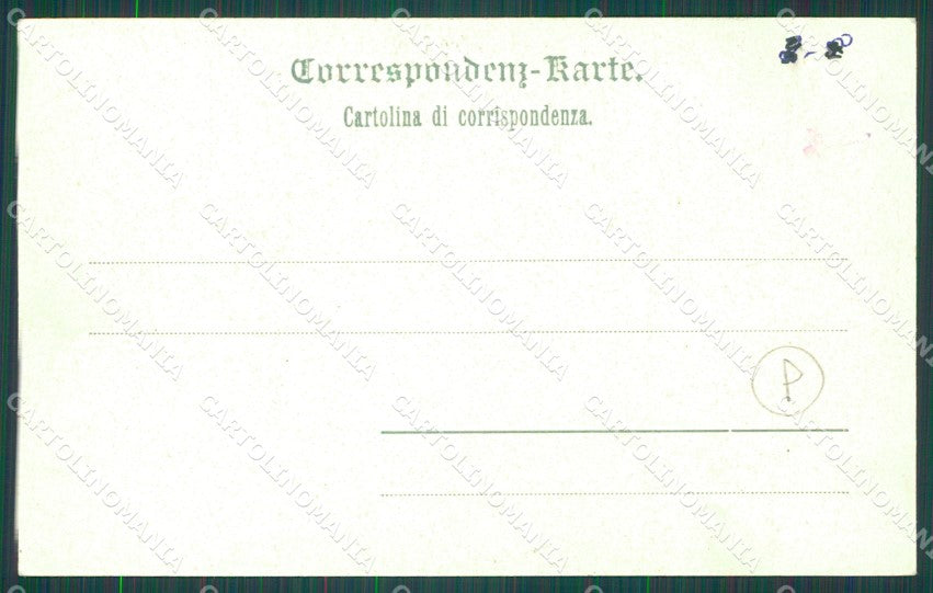 Trento Città Mercato cartolina QZ9404 – retro