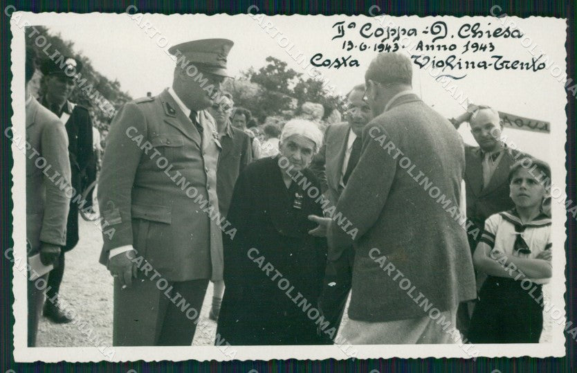 Trento Costa Violina Ciclismo Coppa Chiesa Foto cartolina QZ9410 – fronte