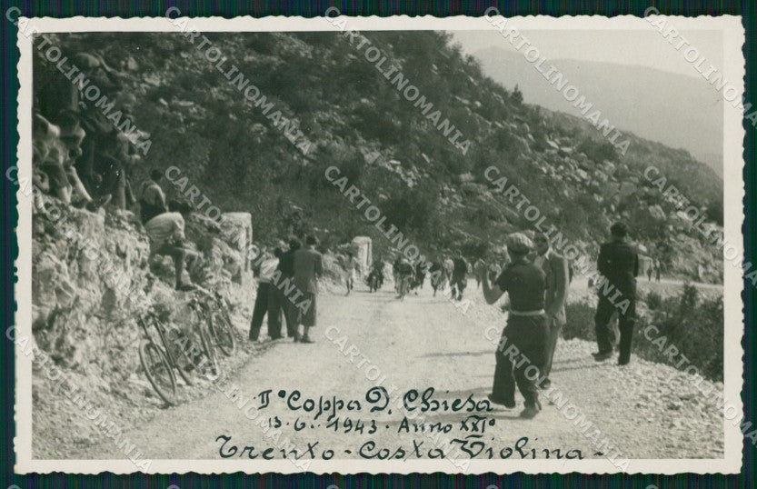 Trento Costa Violina Ciclismo Coppa Chiesa Foto cartolina QZ9412 – fronte