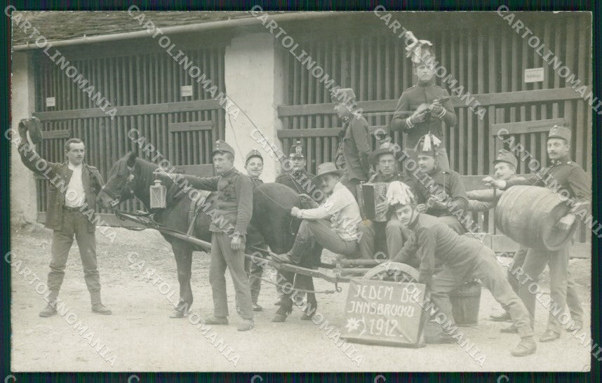Trento Città Militari Foto cartolina QZ9413 – fronte