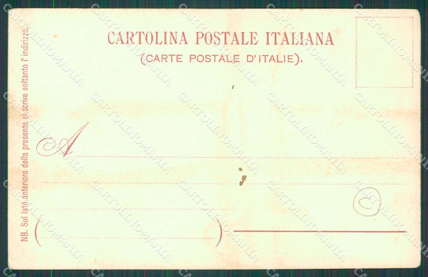 Trento Arco Giovanni Segantini PIEGA cartolina QZ9419 – retro