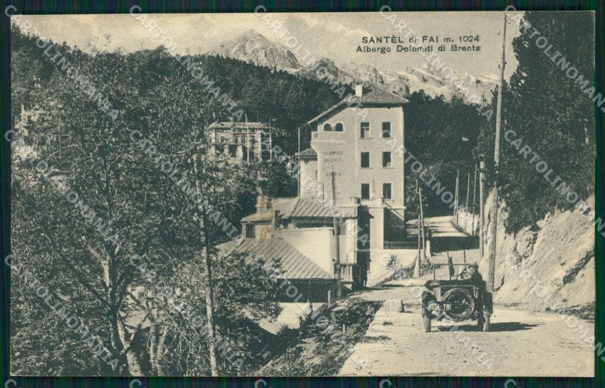 Trento Fai Santel di Auto cartolina QZ9437 – fronte