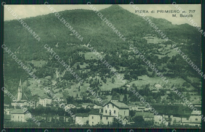 Trento Fiera di Primiero cartolina QZ9438 – fronte
