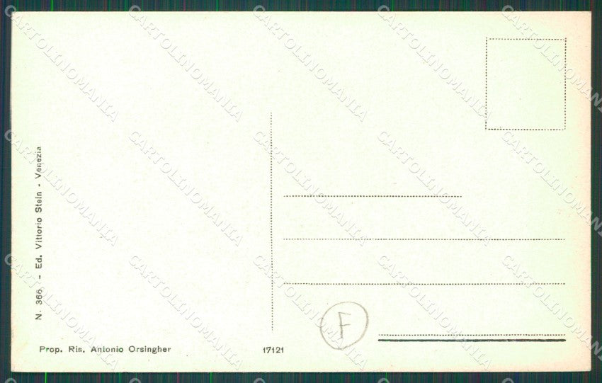 Trento Fiera di Primiero PIEGHINA cartolina QZ9453 – retro