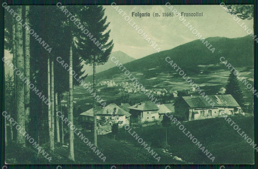 Trento Folgaria Francolini cartolina QZ9467 – fronte