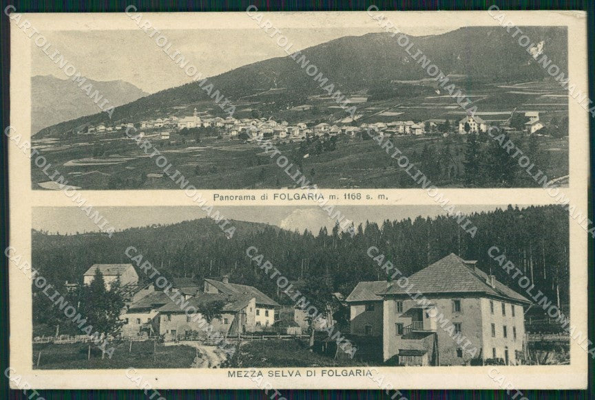 Trento Folgaria cartolina QZ9470 – fronte