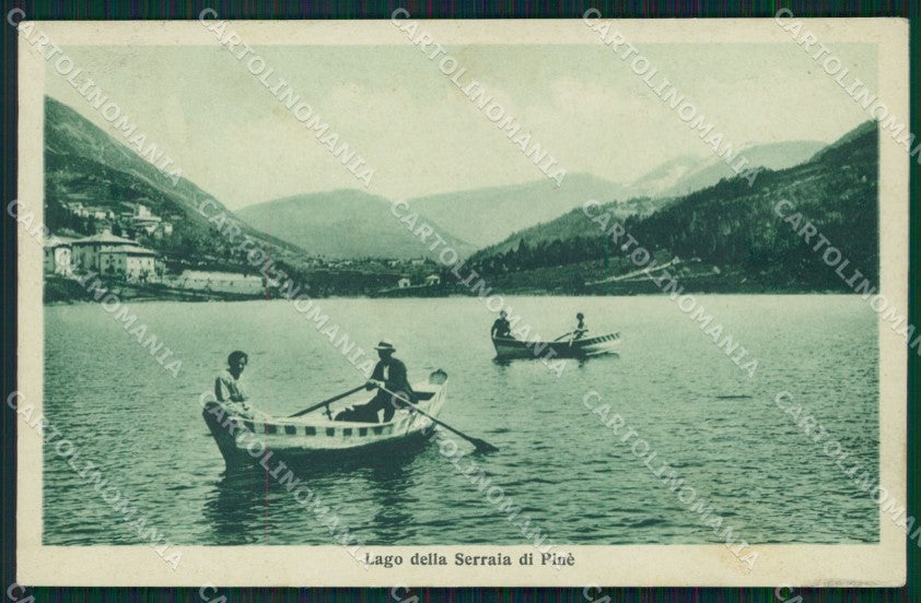 Trento Pinè Sarraia Lago di Barca cartolina QZ9480 – fronte