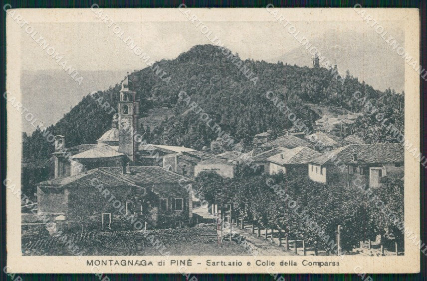 Trento Pinè Montagnaga di cartolina QZ9482 – fronte