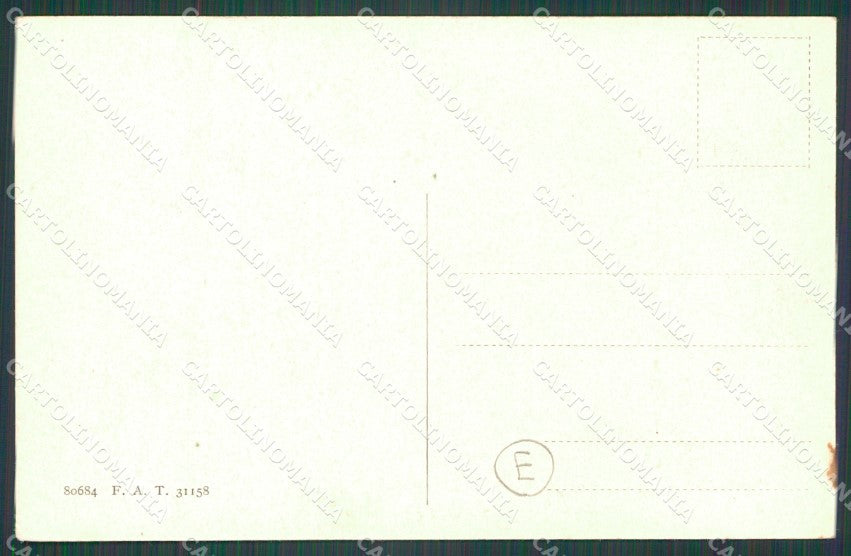 Trento Pinè Lago della Serraia cartolina QZ9485 – retro