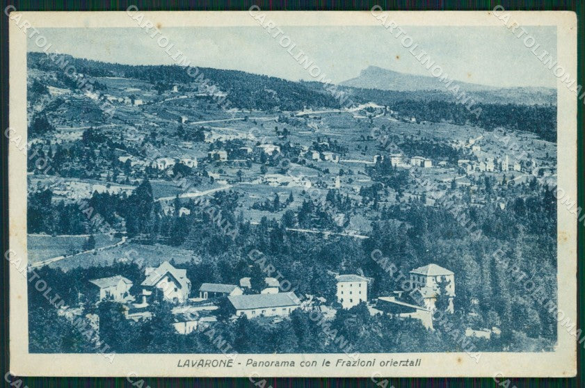 Trento Lavarone cartolina QZ9509 – fronte