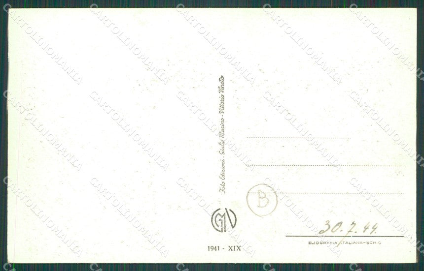 Trento Lavarone Cappella cartolina QZ9516 – retro