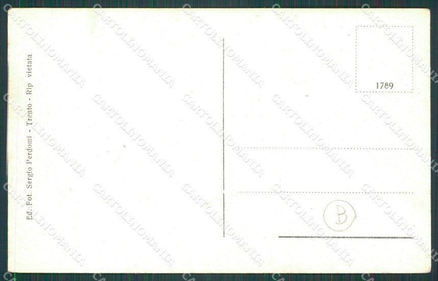 Trento Lavarone Lago di Capoluogo cartolina QZ9520 – retro