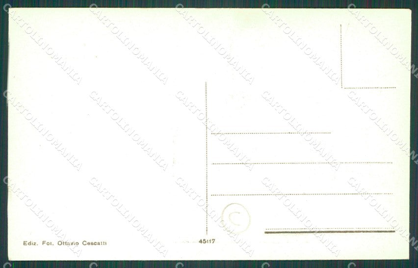 Trento Lavarone Cappella cartolina QZ9524 – retro