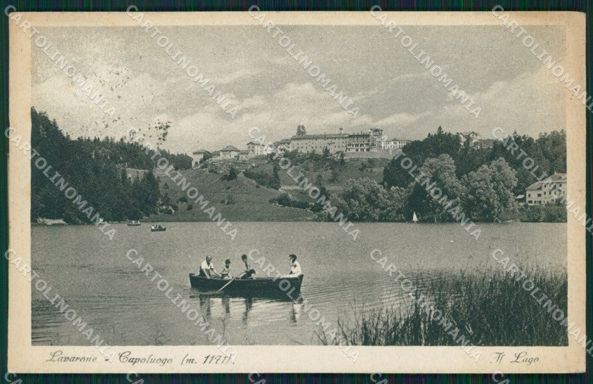 Trento Lavarone Lago di Capoluogo cartolina QZ9536 – fronte