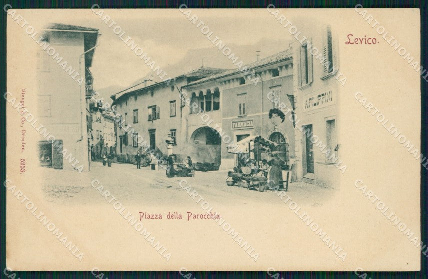 Trento Levico Terme Farmacia cartolina QZ9581 – fronte
