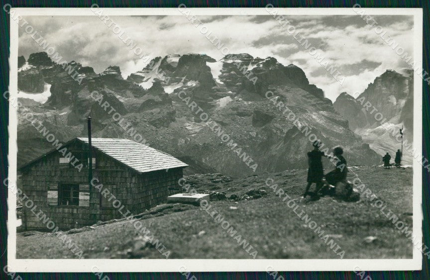 Trento Pinzolo Madonna di Campiglio Riugio Spinale Foto cartolina QZ9601 – fronte
