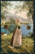 Trento Riva Lago di Garda Costumi cartolina QZ9643 – fronte