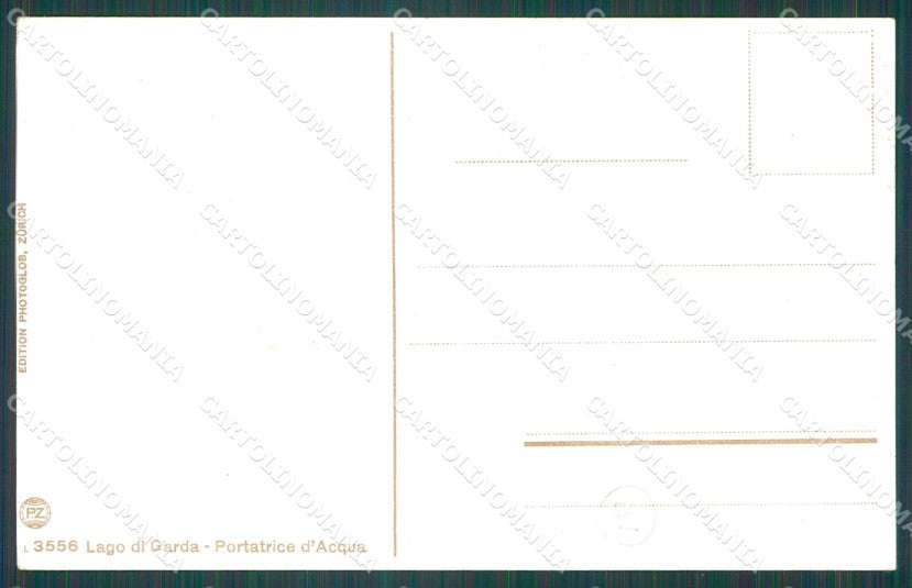Trento Riva Lago di Garda Costumi cartolina QZ9643 – retro