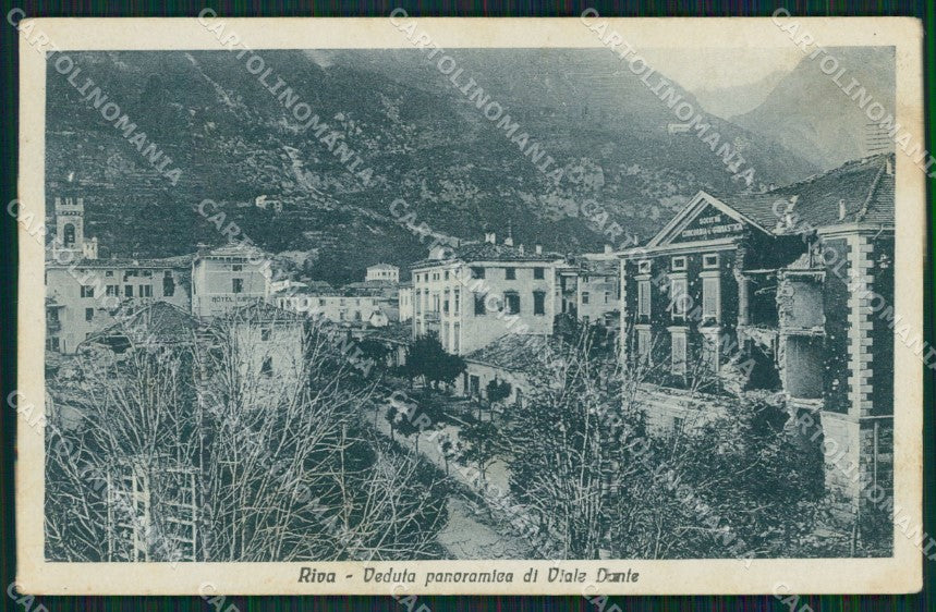 Trento Riva Lago di Garda cartolina QZ9649 – fronte