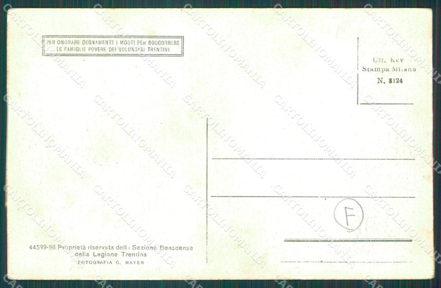 Trento Riva Lago di Garda cartolina QZ9649 – retro