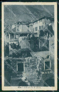 Trento Riva Rovine Guerra PIEGA cartolina QZ9658 – fronte