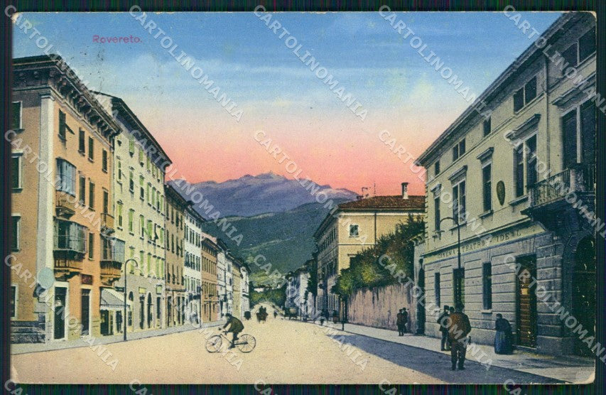 Trento Rovereto cartolina QZ9689 – fronte