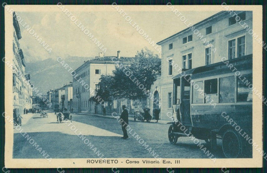 Trento Rovereto Autopostale cartolina QZ9696 – fronte