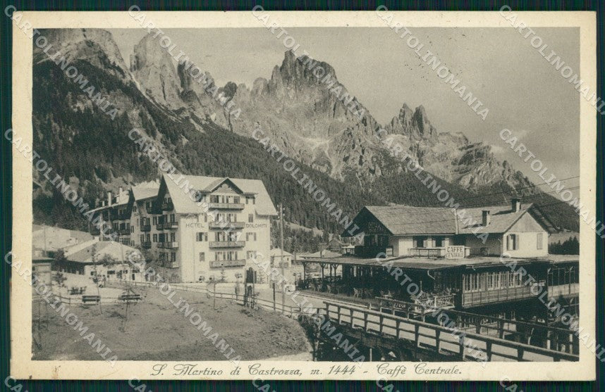 Trento Siror San Martino di Castrozza cartolina QZ9699 – fronte