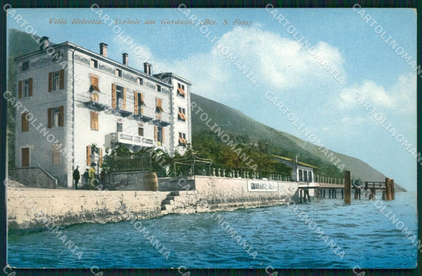 Trento Torbole Lago di Garda cartolina QZ9708 – fronte