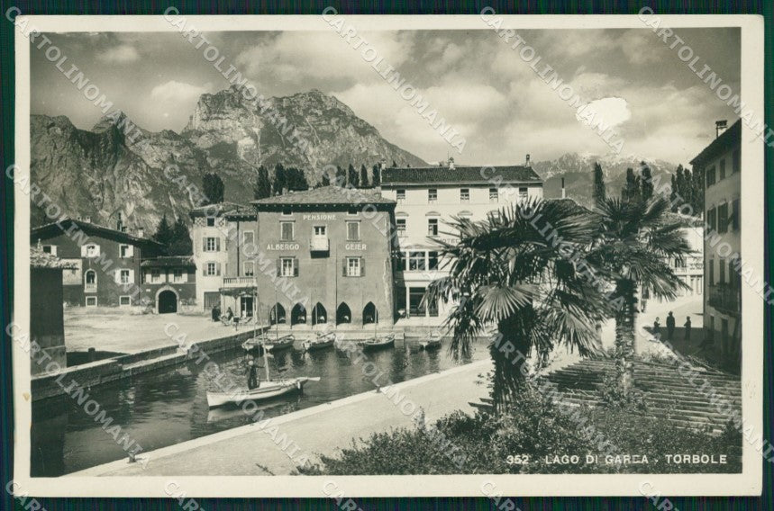 Trento Torbole Lago di Garda ABRASA Foto cartolina QZ9716 – fronte